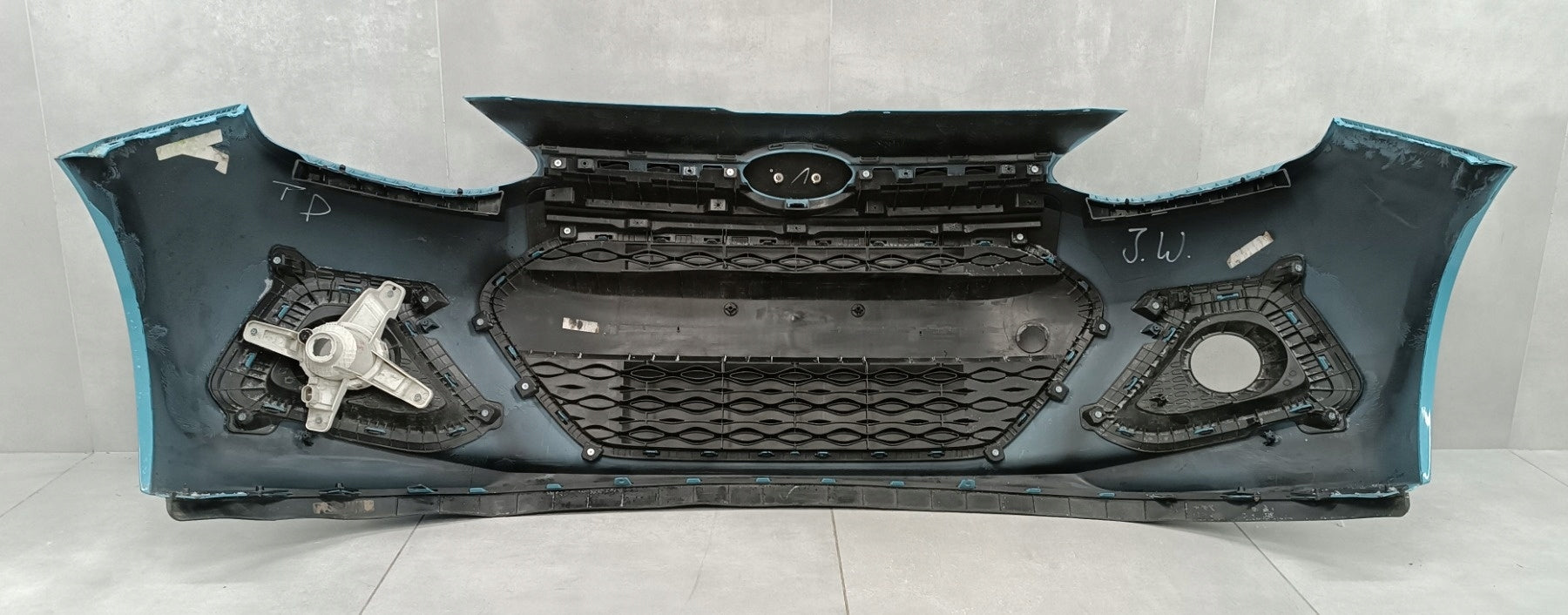 Front Bumper for Hyundai i10 II (2013-2016) + 1 Fog Light Hole