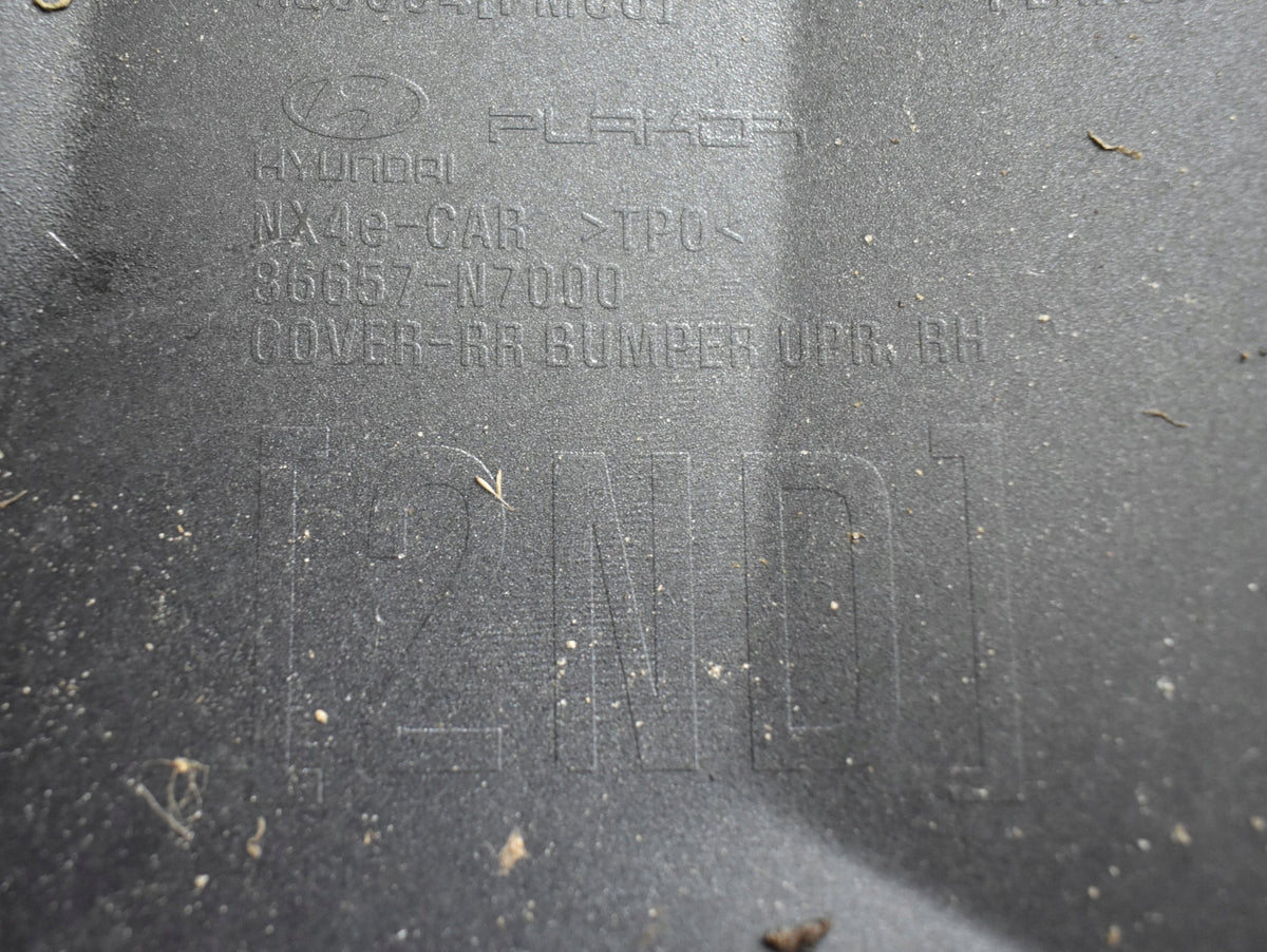 Hyundai Tucson IV Rear Bumper OEM with Sides