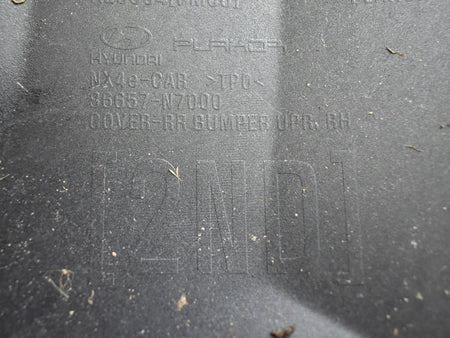 Hyundai Tucson IV Rear Bumper OEM with Sides