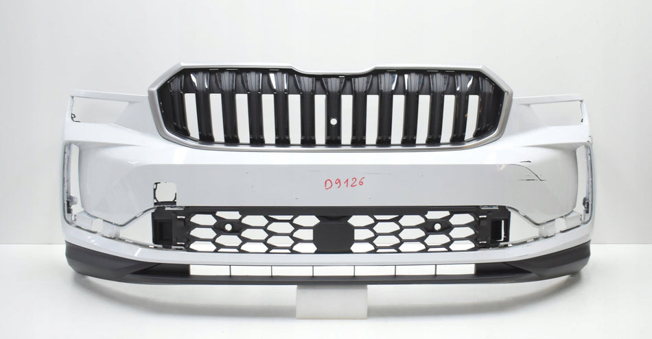 SKODA KODIAQ II 57H Original Front Bumper + Grill