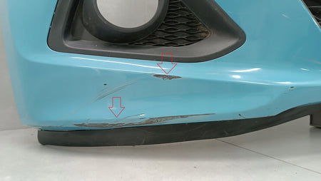 Front Bumper for Hyundai i10 II (2013-2016) + 1 Fog Light Hole