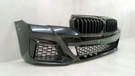 Front Bumper for BMW 5 Series G30 G31 M Sport Package LCI Facelift 2020-2023 + Grille