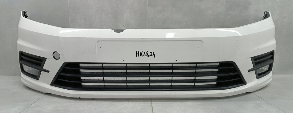 Front Bumper for VW Caddy 2K5 III Second Facelift 15-20 / with Fog Lights / with Skid Plate/Spoiler Lip