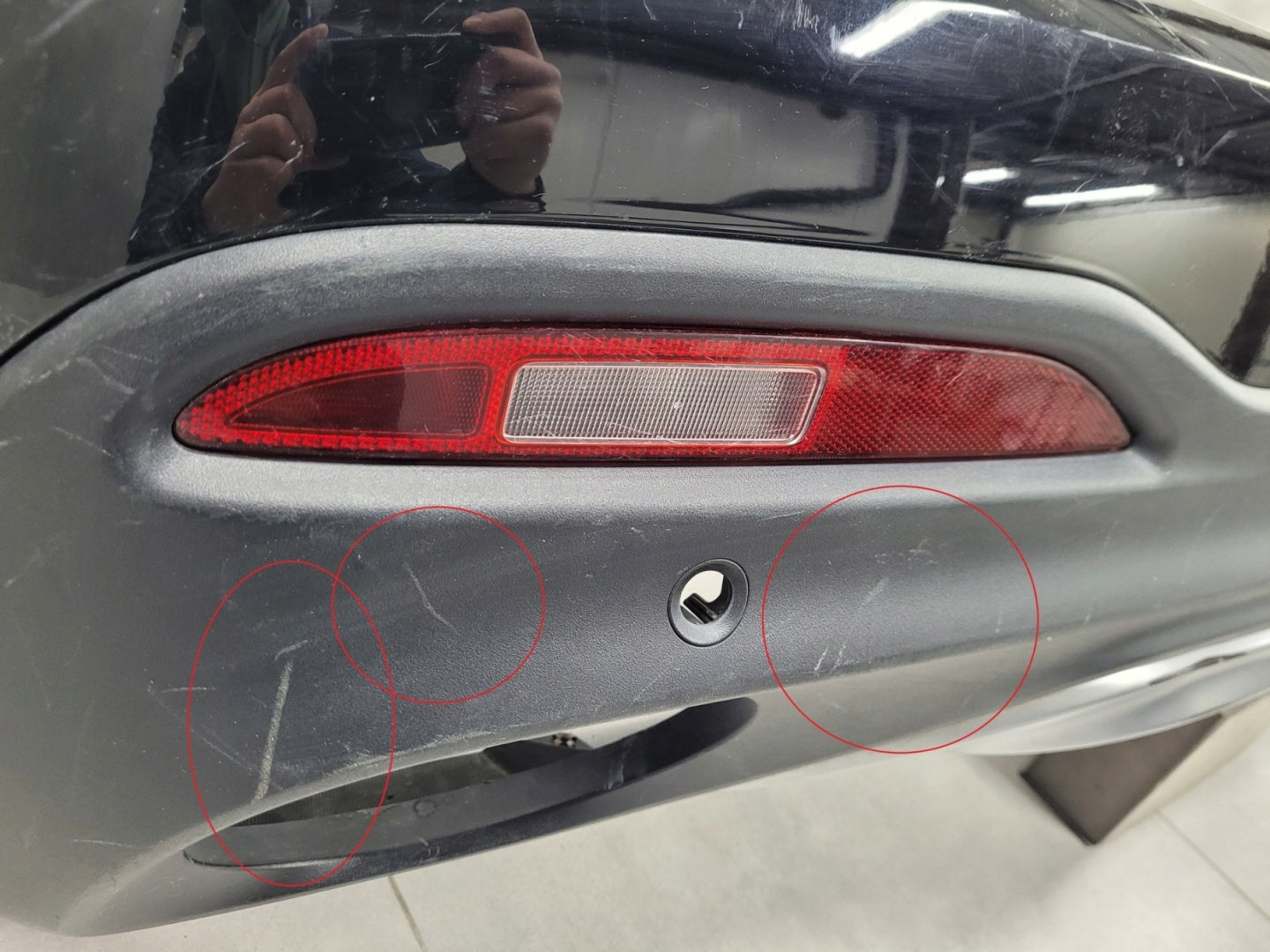 Rear bumper MG HS 18-20