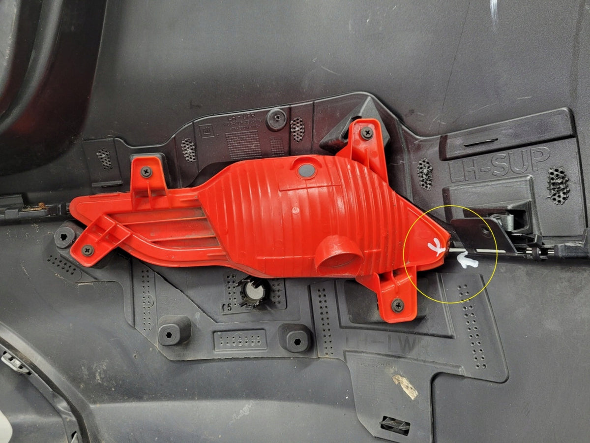 Rear Bumper for Opel Mokka X Facelift 2016-2019