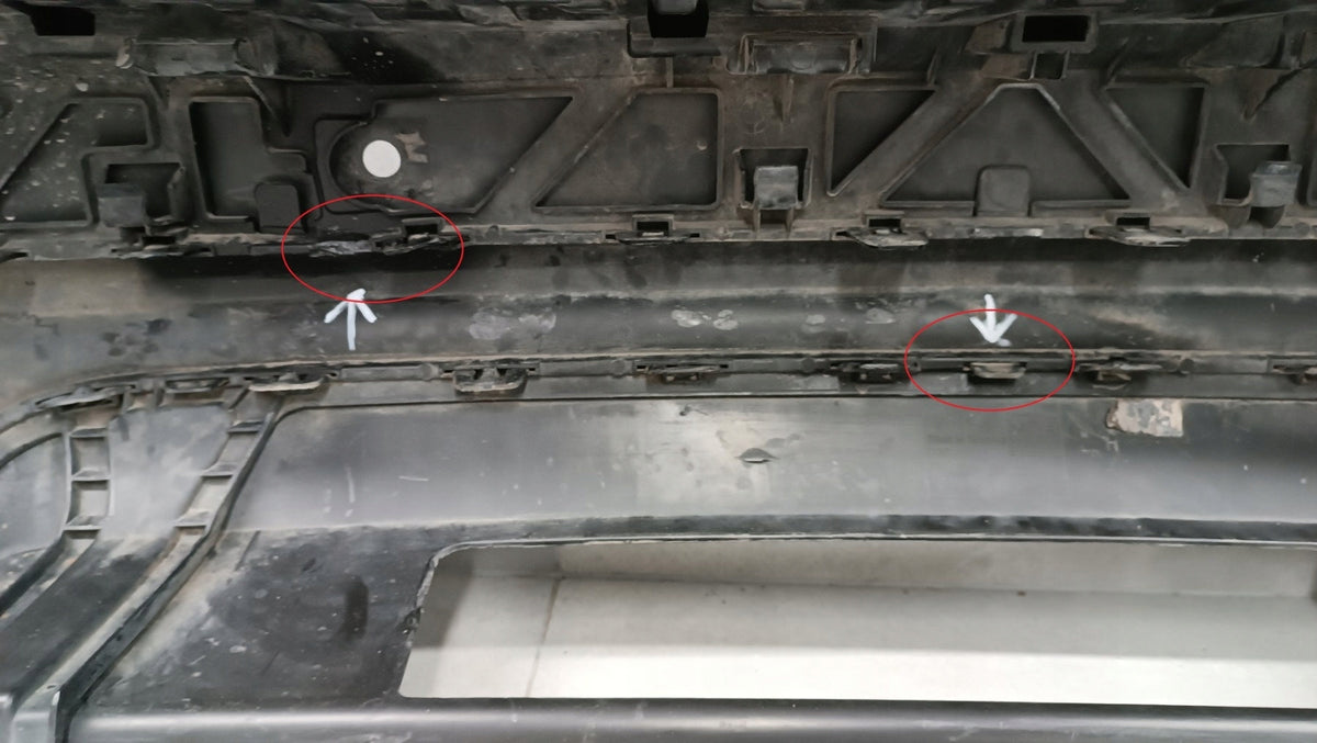 Rear Bumper Porsche Cayenne II 7P5 Facelift 2014-2017