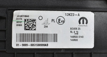 ALFA ROMEO STELVIO LEFT FRONT HEADLIGHT ORG EU 23+